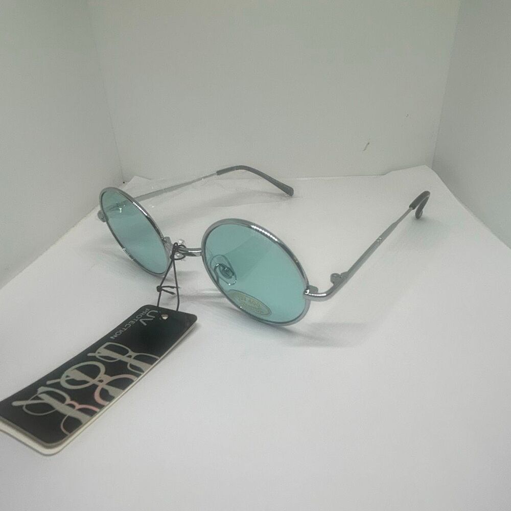 Retro Round UV400 Fashion Sunglasses – Metal Frame – New